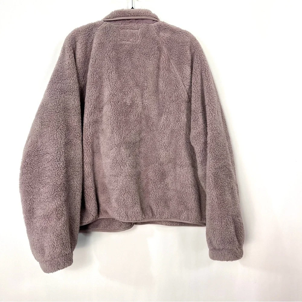 Aeropostale Purple Fuzzy Button Up Jacket Coat Sz XL NWT⚠️ - Picture 2 of 7